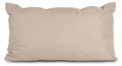 Produktbild von Outdoor Lounge Kissen 30x50cm Dekokissen inkl. Füllung Wasserfest Lotus Effekt, Farbe:Taupe