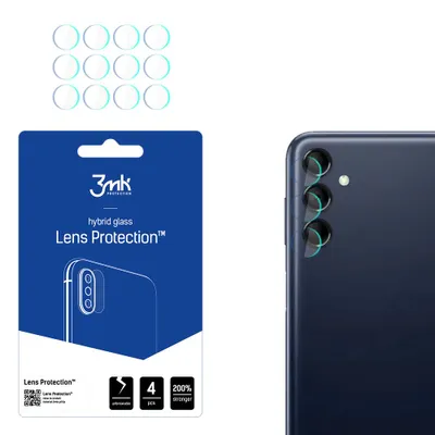 Produktbild von 3mk Hybridglas Lens Protection für Samsung Galaxy M14 Kamera Objektiv Kameralinse 0,16mm 6H (4 Stück)