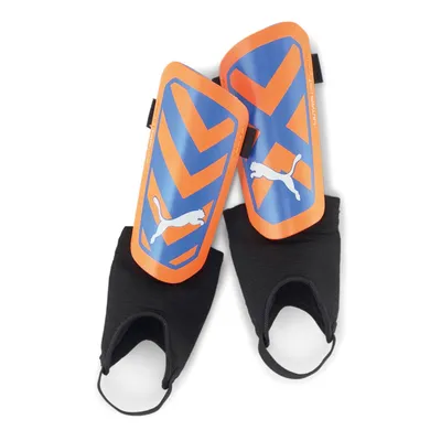 Image de Puma ULTRA Light Ankle Football Protège-tibias unisexe orange bleu mica taille XL