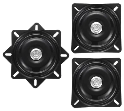 Imagen del producto de Juego de 3 bases giratorias para taburetes de bar