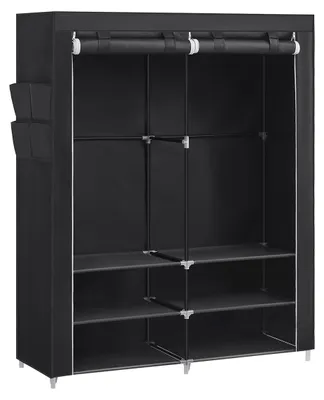 Imagen del producto de Armario portátil  – Para guardar ropa – Estructura de acero – 45 x 127 x 176 cm