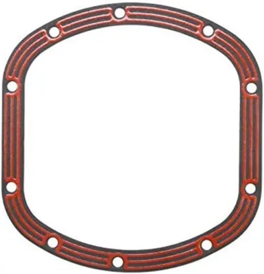 Differentialdeckeldichtung Gummi wiederverwendbar 27,94 x 25,4 cm Schwarz