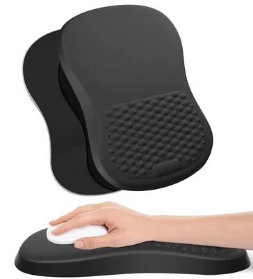 Produktbild von Ergonomische Gel-Mauspad mit Handballenauflage - Komfortabel für Laptop und Gaming