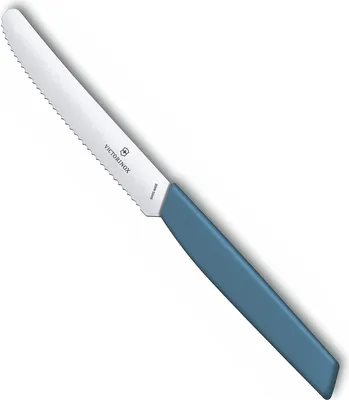 Zdjęcie produktu dla Nóż kuchenny Victorinox Swiss Modern 6.9006.11W41 ząbkowany z zaokrąglonym czubkiem, błękitny
