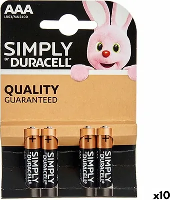 Zdjęcie produktu dla LR03 alkaliczna bateria manganowa DURACELL (10 sztuk)