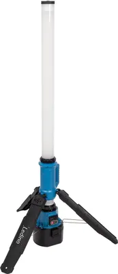 Produktbild von Ledino Lichtsäule Stehleuchte Led Hybrid Multiakku Rath H60 M Schwarz Blau Opal
