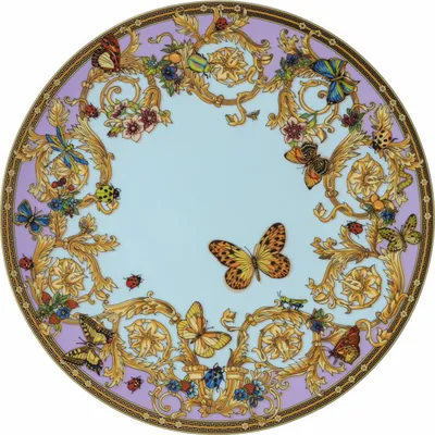 Immagine prodotto di Rosenthal Versace Platzteller Le jardin de Versace, Porzellan, 33 cm, 19335-409609-10263