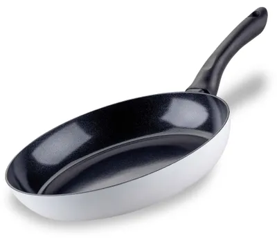 Productafbeelding van Fackelmann koekenpan Arcadalina, diameter 28 cm, gemaakt van gerecycled aluminium met een keramische Greblon CK2 coating, ergonomisch handvat, geschikt voor de oven
