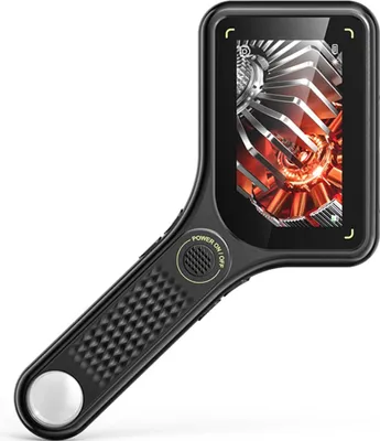 Immagine prodotto di INF Microscopio digitale LCD da 3 pollici, ingrandimento 500X, portatile - Nero