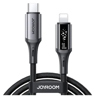 Image de Joyroom S-A60 Fast Charging Cable Usb-C To Lightning 30W - 1.2 M, Black