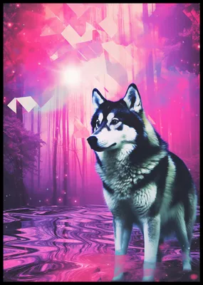 Image de Affiche 59,4 x 84,1 cm Esprit du loup
