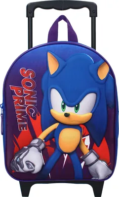 Produktbild von Vadobag Rucksack 3D Sonic Prime Great Escapes auch als Trolley ziehbar Blue One Size
