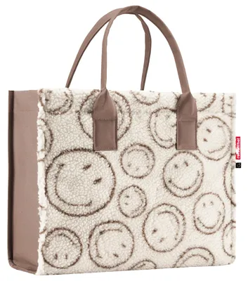 Produktbild von reisenthel Daily shopper DN1045 smiley teddy chocolate Einkaufstasche