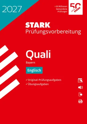 Produktbild von STARK Englisch 9. Klasse - Quali Mittelschule 2027 Bayern - Prüfungsvorbereitung
