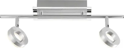 Produktbild von Paul Neuhaus 6781-96 Sileda LED Deckenstrahler 2-flammig Aluminium-Matt