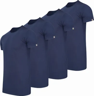 Produktbild von Cappuccino Italia 4-Pack T-shirt  Blau - Große M