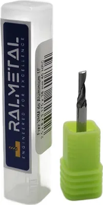 Obrázok produktu pre Fréza na hliník, 1-rezová, VHM 2,5 x 3,175 x 38