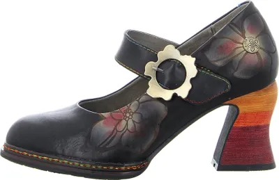 Produktbild von Laura Vita Riemchenpumps Damen 31393132353235 Schwarz 37 EU