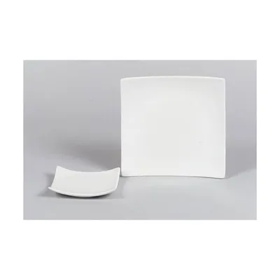 Produktbild von Sandra Rich Porzellanplatte Square weiß 16x16 cm