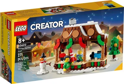 Obrázek produktu pro Lego® Vánoční stánek (40602) Stavebnice 3+