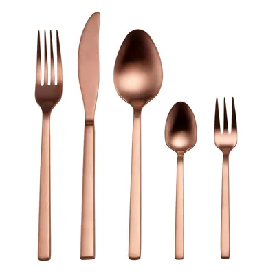 Produktbild von ECHTWERK Tafelbesteck Set LINUS EDITION 30tlg - mattiert, Farbe:Bronze