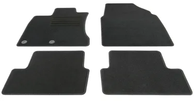Fußmatten Set für Nissan Qashqai 1 Typ J10, Bj. 2/2007-1/2014, schwarz