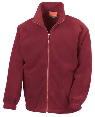 Produktbild von Result Herren Fleece-Jacke, Antipilling FK581 (2XL) (Burgunder)