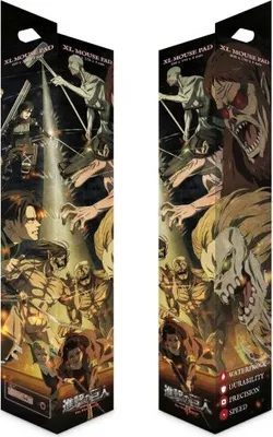 Obrázok produktu pre Herná podložka pod myš Attack on Titan