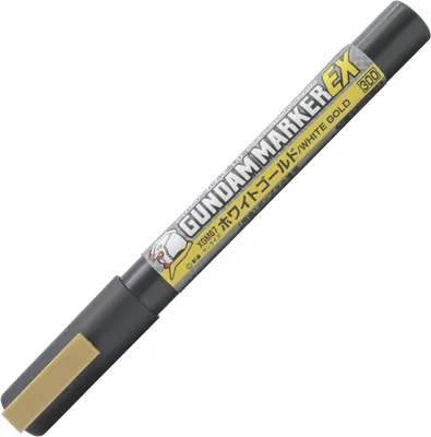 Produktbild von Mr. Hobby XGM-07 - Gundam Marker EX White Gold - Neu