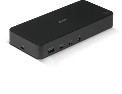 Image de Lindy 43366 LINDY DST-Pro UniversalDock USB 3.2 Typ C&A Hybrid Laptop DP