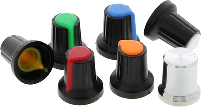 Produktbild von Kappe für Drehpotentiometer Farbe: Orange