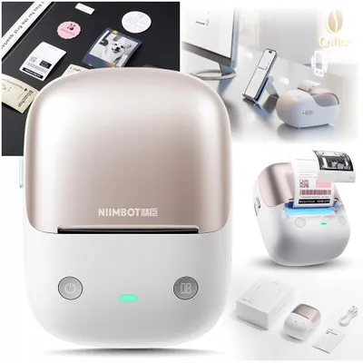 Zdjęcie produktu dla Drukarka termiczna etykiet samoprzylepnych B2 Pro Niimbot 300 DPI Bluetooth