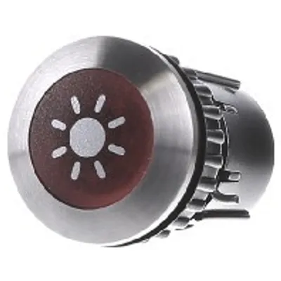 Obrázek produktu pro GROTHE Klingeltaster PROTACT 105 LED rot V2A