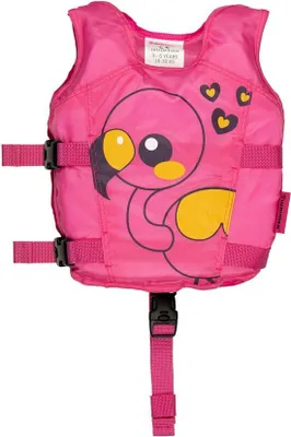 Produktbild von Waimea Waimea Schwimmjacke Tier - 3-6 Jahre - 18-30 kg - Pink/Orange/Schwarz