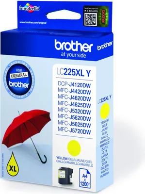 Produktbild von Brother LC-225XLY Druckerpatrone gelb