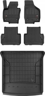 Immagine prodotto di SET di tappetini in gomma 3D Seat Alhambra 2 2010-2020 con