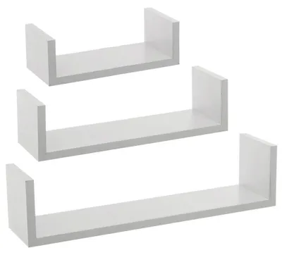 Produktbild von 3 wandregale "fixy" weiß - 5 five simply smart