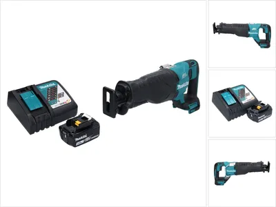 Immagine prodotto di Sega alternativa a batteria Makita DJR 187 RF1 18 V brushless + 1x batteria ricaricabile 3,0 Ah + caricabatterie