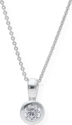 Produktbild von Kettenanhänger Silber 925 Zirkonia JL10-02-1257 JuwelmaLux