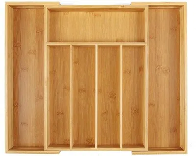 Produktbild von Famanu Besteck Organizer - Ausziehbar - 29,2 x 38,1 x 5 cm