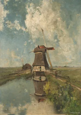 Produktbild von Puzzelman Eine Mühle - Paul Gabriël (Rijksmuseum) (1000)