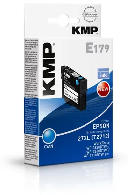 Produktbild von KMP E179, Cyan, 11 ml, 1100 Seiten