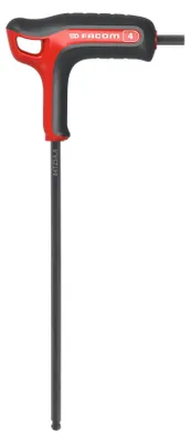 Imagen del producto de Llave de tuerca con mango en T y cabeza esférica Facom, 3 mm