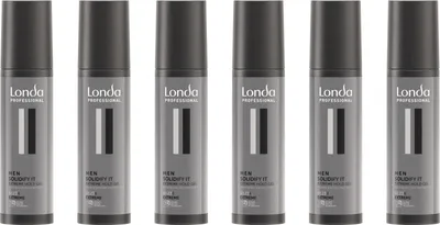 Produktbild von Londa Men Solidify It 6 x 100 ml extrem Haargel Set