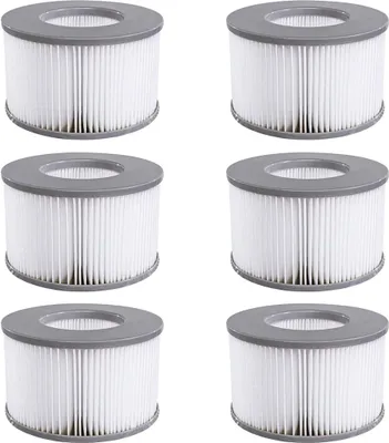 Produktbild von Ersatzfilter für MSPA 6 Stück Whirlpool zubehör für MSPA FD2089, Aufblasbares Spa Garten