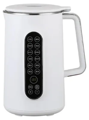 Produktbild von Sojadrinkbereiter - Pflanzendrinkmaschine - 1,2 L - 12 Programme - Automatische Reinigung - Kein Einweichen - Edelstahl - 20–50 V