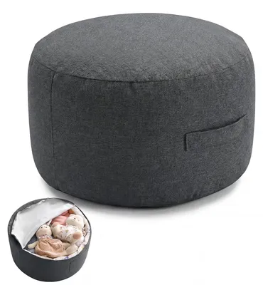 Sitzsackbezug für Kuscheltiere, 80-90 l, Polyester, mit Reißverschluss