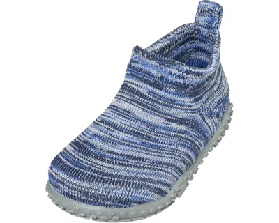Obrázek produktu pro Playshoes Boys Uni dětské pletené nízké pantofle, modrá (Blue 7), 20/21 EU