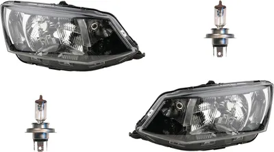 Immagine prodotto di Johns, fari compatibili con Skoda Fabia NJ 08/14-08/15 LI+RE set con lampadina 6V1941015 6V1941017 6V1941016 6V1941018