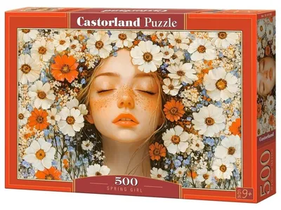 Zdjęcie produktu dla Puzzle 500 Spring Girl B-54183